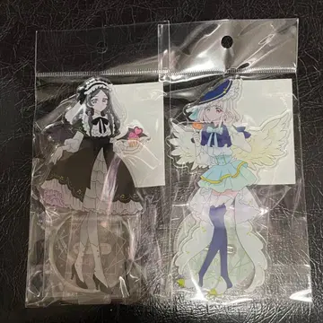 너와 아이돌 프리큐어 할로윈 푸딩 멜론 아크릴 스탠드 2개 세트