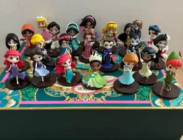 큐포스켓 미니 사이즈 디즈니 프린세스 묶음 판매