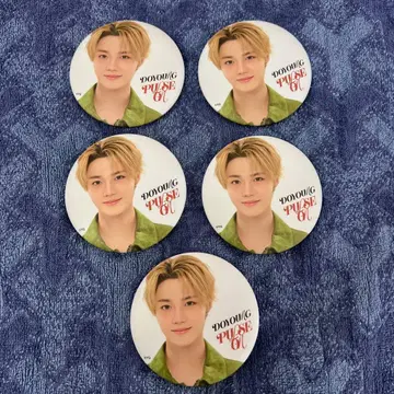 PULSEON 캔뱃지 5개 세트 도영