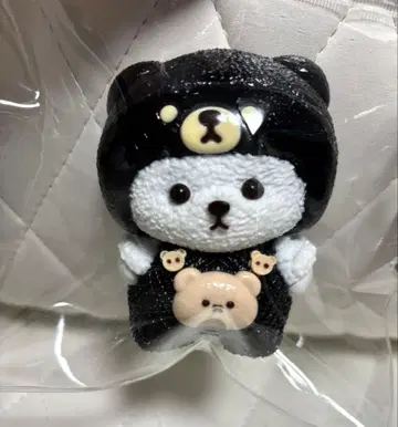 곰 베이비 스퀴즈 블랙