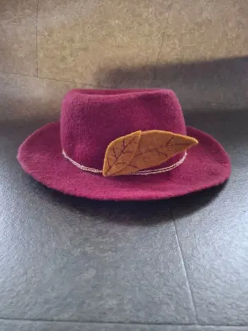 People Tree 핸드메이드 펠트 햇