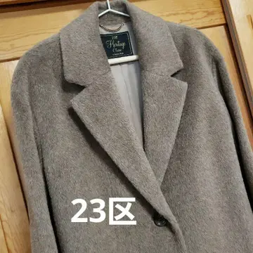 23구 롱 코트 알파카