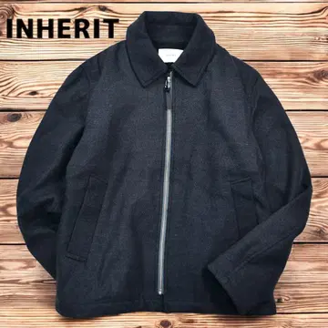 11M386 INHERIT 차콜 블랙 블루종 자켓 아우터