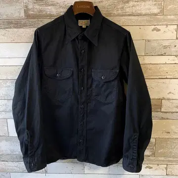 버즈릭슨 헤링본 워크 셔츠 size14-14H 일본제