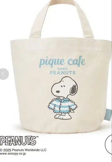 pique cafe 젤라또피케 카페 스누피 토트