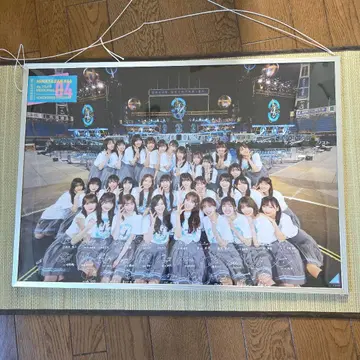 히나타자카46 2023년 콘서트 단체 사진 A1 사이즈 액자 포함