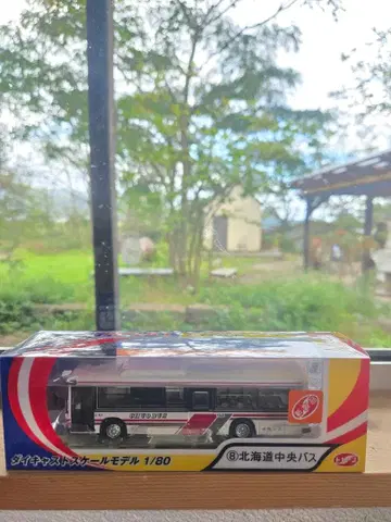 다이캐스트 스케일 모델 1/80 홋카이도 중앙 버스