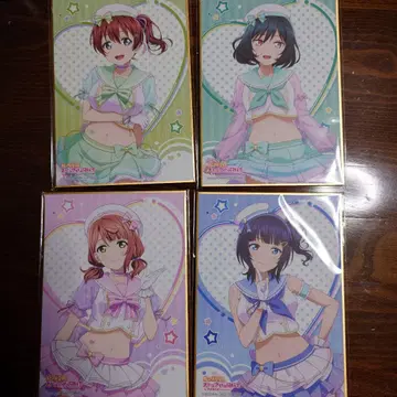 니지가사키 미니 색지 4장 세트