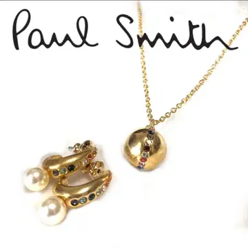 Paul Smith 폴스미스 목걸이 귀걸이 미사용 반짝이는 새상품