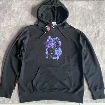 미사용 죠죠의 기묘한 모험 요시카게 키라 맨투맨 후드티 LL 블랙