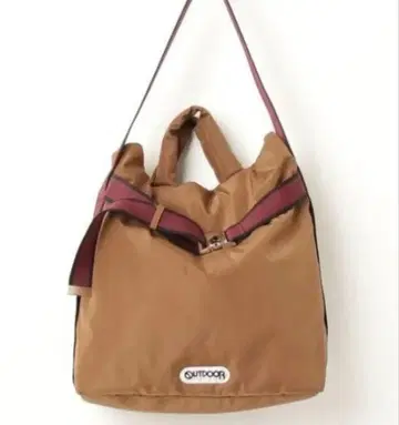OUTDOOR 숄더백 브라운