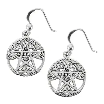 DD: Tree of Life Pentacle Earrings 지 에너지