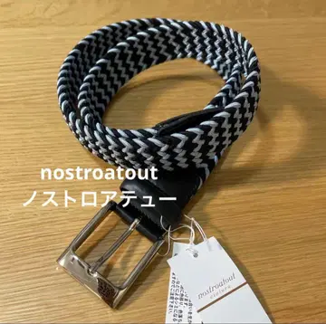 nostroatout 노스트로아투 가죽 벨트 네이비/블루