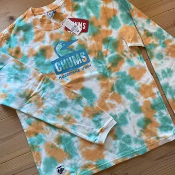 새상품 CHUMS 타이다이 긴팔 티셔츠 M