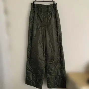 moussy 퀼팅 팬츠