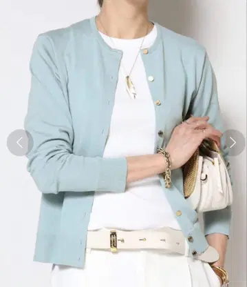 두지엠 클라세 FF Future 크루넥 가디건