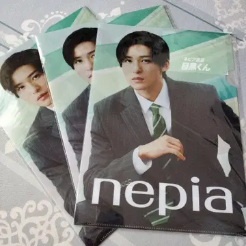 nepia 메구로 렌 클리어 파일 3장 세트