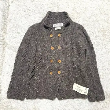 새상품 ATHENA DESIGNS 아테나 디자인 손뜨개질 니트 가디건