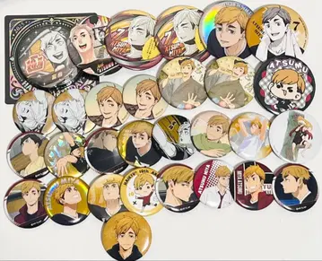 하이큐!! 미야 아츠무 캔뱃지 묶음 판매