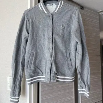 LACOSTE 그레이 맨투맨 자켓