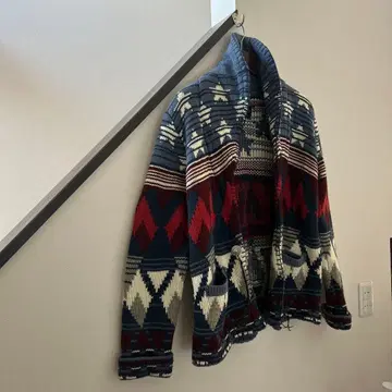 ROSEBUD COUPLES 지오메트릭 가디건 L 사이즈