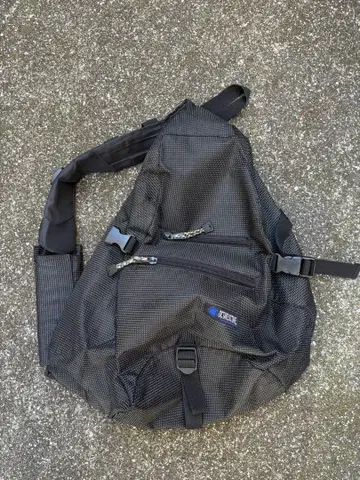 y2k 원 숄더백 체크 무늬