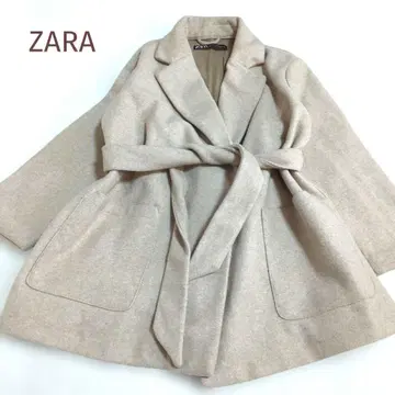 새상품급 413 ZARA 자라 베이지 숏코트 캐주얼 루즈핏