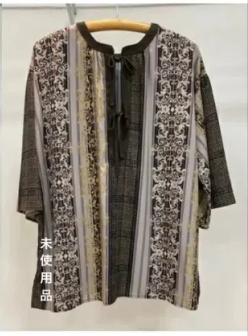 미사용품 Eimee Law 누보 모자이크 pt 2way 블라우스