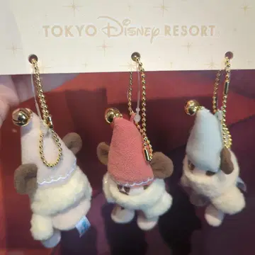 2025 릴린린 봉제 인형 참 3개 세트 디즈니 크리스마스