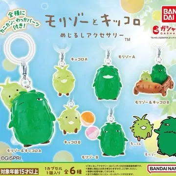 표시 액세서리 총 6종 세트 모리조와 킷코로 가챠