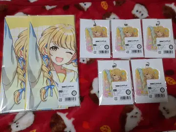 학마스 DMM 스크래치 천 포스터 아크릴 키링 후지타 코토네