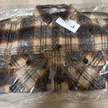 NAPTIME 체크 패딩 자켓