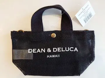 [DEAN&DELUCA] 하와이 한정판 메쉬 토트백 블랙 XS 사이즈