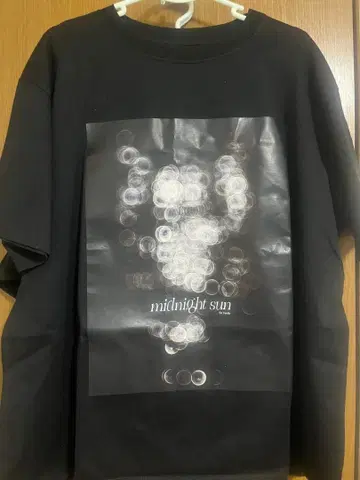 SirVanity midnight sun 오버 사이즈 티셔츠