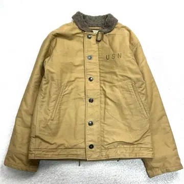 단종 레어 버즈릭슨 USN 네이비 덱 자켓 L 동양 n1