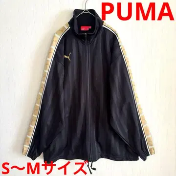 PUMA 푸마 스트라이프 저지 빅 로고 블랙 S~M 사이즈