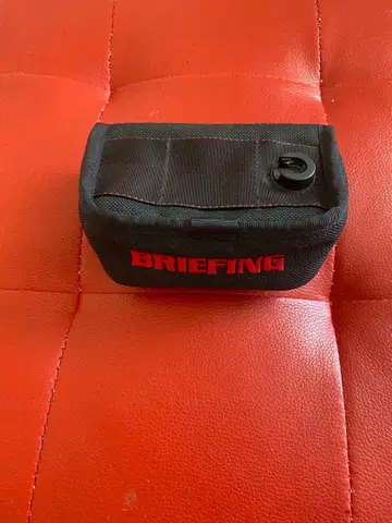 BRIEFING 퍼터용 골프헤드커버 블랙 새상품급 퍼터커버 브리핑