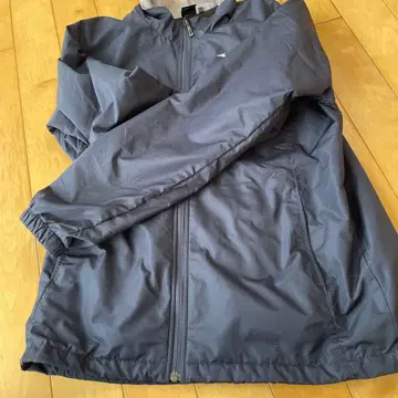 네이비 나일론 자켓 풀 집업