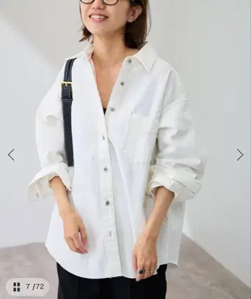 프레임워크 데님 셔츠