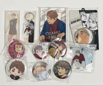 하이큐!! 미야 오사무 아크릴 블록 아크릴 스탠드 캔뱃지 묶음 판매