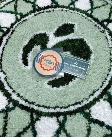 Mrs. Green Apple MGA 멜라민 플레이트 소 블루