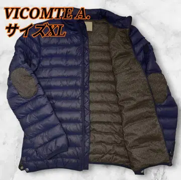 새상품급 VICOMTE A. 다운 자켓 네이비 사이즈 XL