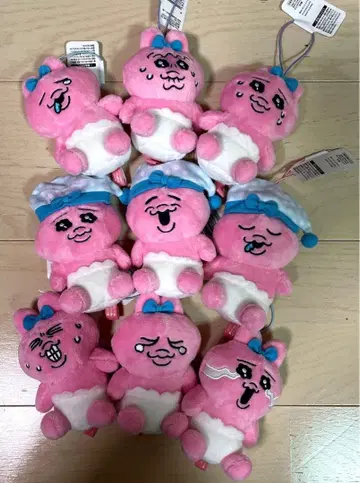 빤쮸토끼 무냐스야 마스코트 전 9종 라운드원 한정판