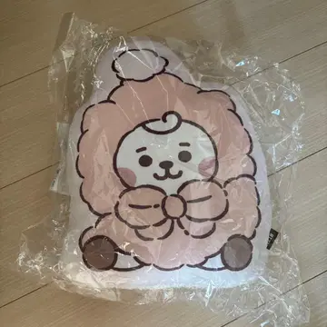 핑크색 양 캐릭터 봉제 인형 BT21