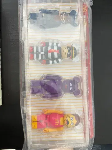 맥도날드 캐릭터 피규어 세트