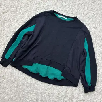 Editt by YECCA VECCA 바이컬러 이소재 트레이닝복