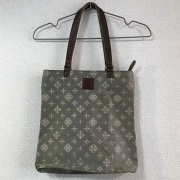 russet 러셋 모노그램 패턴 토트백