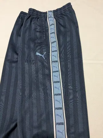 푸마 사이드라인 로고 저지 팬츠