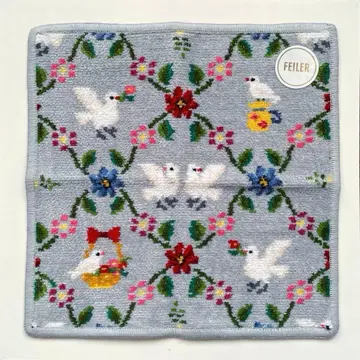 페이러 하큐도 메모리얼 피죤 그레이 손수건