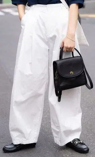 FREAK'S STORE 프릭스스토어 크라운 팬츠 턱 커브 팬츠